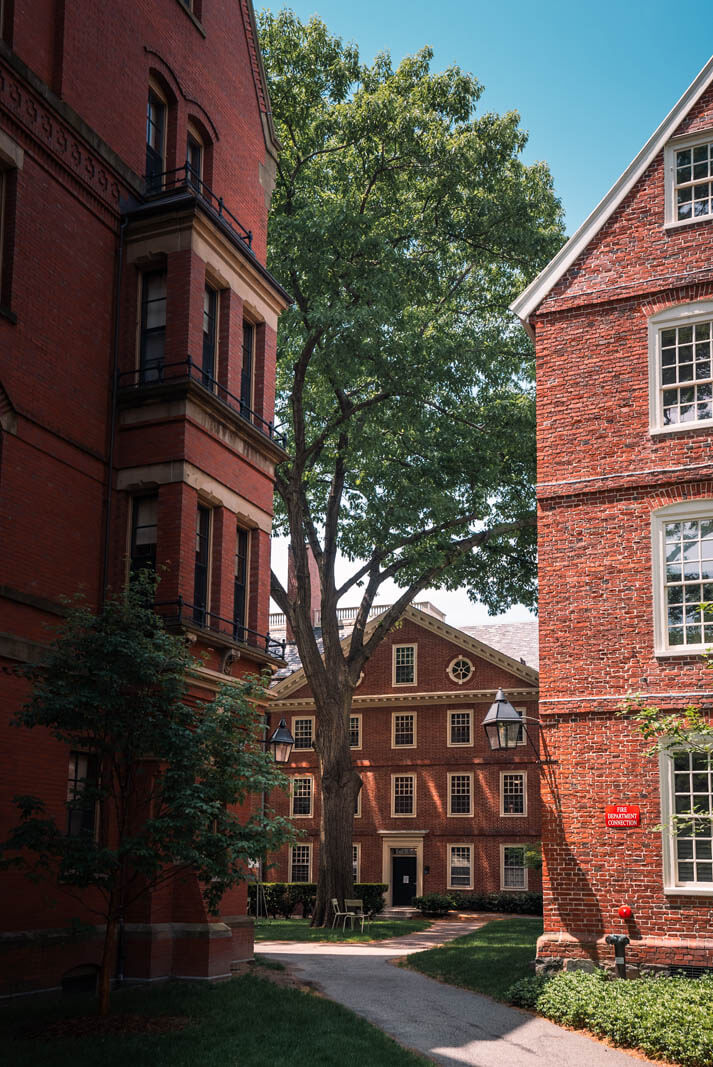 Harvard University Campus in Cambridge Massachusetts Boston itinerary
