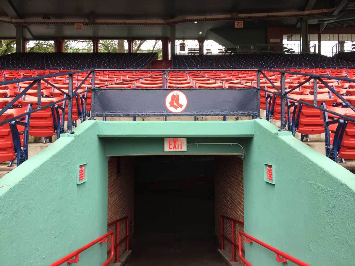the famous Fenway Park where the Boston Red Sox Play
